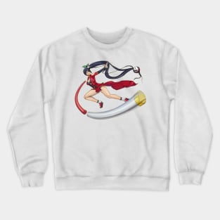 Litchi Faye Ling (double sided t-shirt) Crewneck Sweatshirt